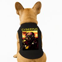Cyberpug Parody Pug Dog Cyber Punk Doggie Tank