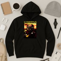 Cyberpug Parody Pug Dog Cyber Punk Hoodie