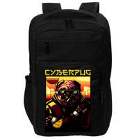 Cyberpug Parody Pug Dog Cyber Punk Impact Tech Backpack