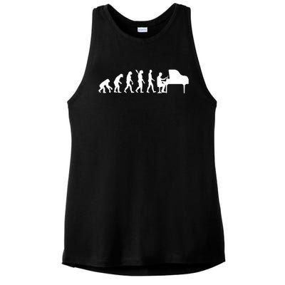 Cool Piano Player Design For Men Women Piano Teacher Pianist Ladies PosiCharge Tri-Blend Wicking Tank