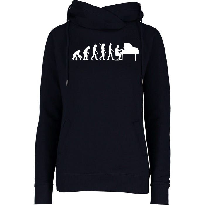 Cool Piano Player Design For Men Women Piano Teacher Pianist Womens Funnel Neck Pullover Hood