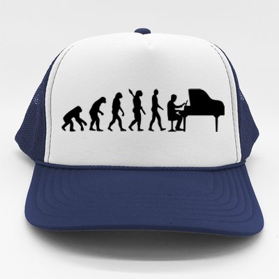 Cool Piano Player Design For Men Women Piano Teacher Pianist Trucker Hat