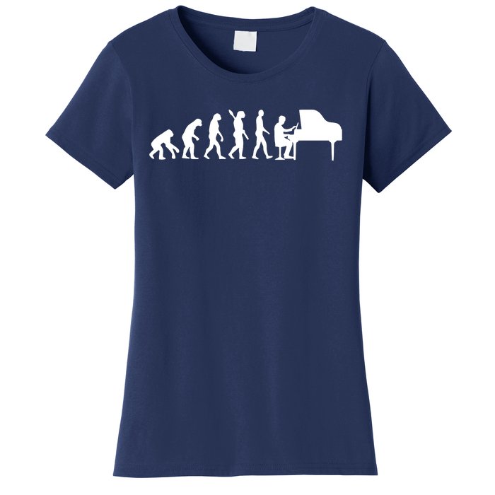 Cool Piano Player Design For Men Women Piano Teacher Pianist Women's T-Shirt