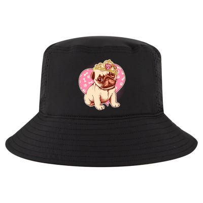 Cute Princess Pug Dog Cool Comfort Performance Bucket Hat