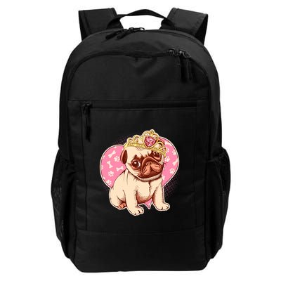 Cute Princess Pug Dog Backpack