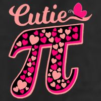 Cutie Pie Pie Day Shirt Butterfly And Hearts 7 Panel Mesh Trucker Snapback Hat