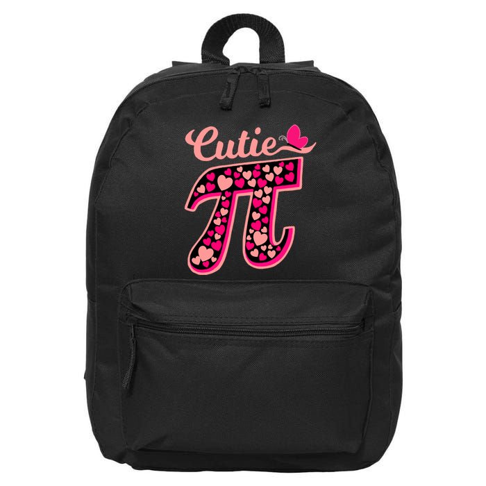 Cutie Pie Pie Day Shirt Butterfly And Hearts 16 in Basic Backpack