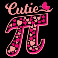 Cutie Pie Pie Day Shirt Butterfly And Hearts 16 in Basic Backpack