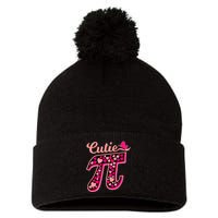 Cutie Pie Pie Day Shirt Butterfly And Hearts Pom Pom 12in Knit Beanie