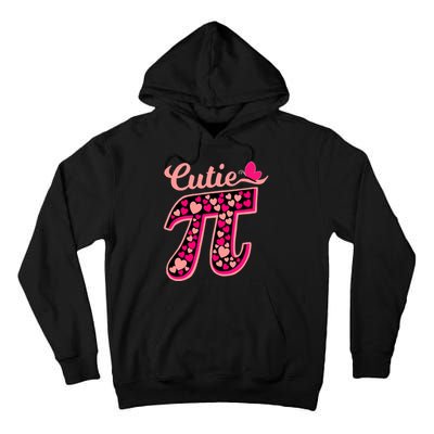 Cutie Pie Pie Day Shirt Butterfly And Hearts Tall Hoodie