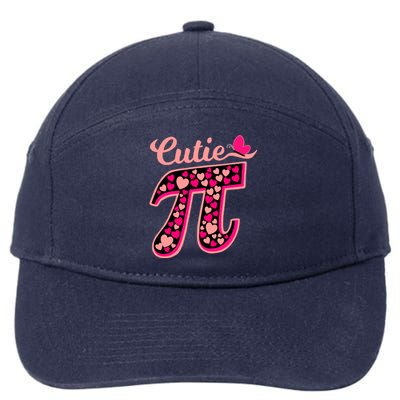 Cutie Pie Pie Day Shirt Butterfly And Hearts 7-Panel Snapback Hat