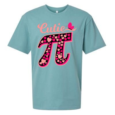 Cutie Pie Pie Day Shirt Butterfly And Hearts Sueded Cloud Jersey T-Shirt