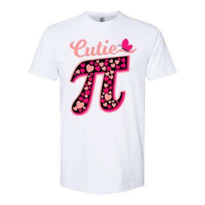 Cutie Pie Pie Day Shirt Butterfly And Hearts Softstyle® CVC T-Shirt