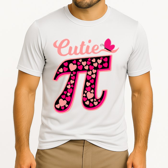 Cutie Pie Pie Day Shirt Butterfly And Hearts Performance Shirt