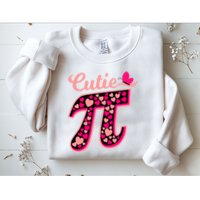 Cutie Pie Pie Day Shirt Butterfly And Hearts Sweatshirt