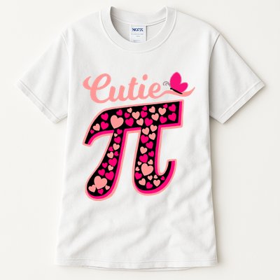 Cutie Pie Pie Day Shirt Butterfly And Hearts Tall T-Shirt