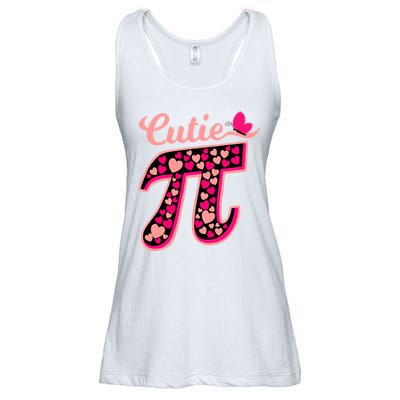 Cutie Pie Pie Day Shirt Butterfly And Hearts Ladies Essential Flowy Tank