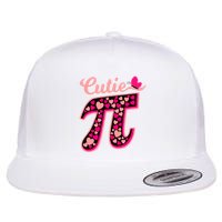Cutie Pie Pie Day Shirt Butterfly And Hearts Flat Bill Trucker Hat
