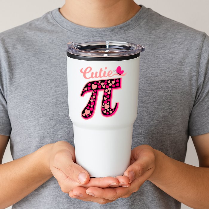 Cutie Pie Pie Day Shirt Butterfly And Hearts Tumbler