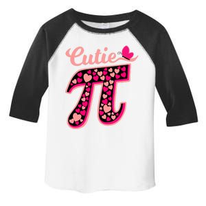 Cutie Pie Pie Day Shirt Butterfly And Hearts Toddler Fine Jersey T-Shirt