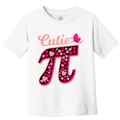 Cutie Pie Pie Day Shirt Butterfly And Hearts Toddler T-Shirt