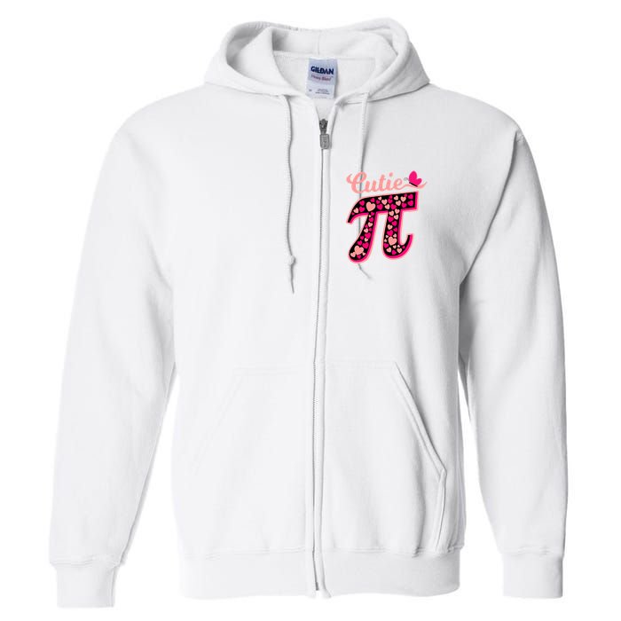 Cutie Pie Pie Day Shirt Butterfly And Hearts Full Zip Hoodie