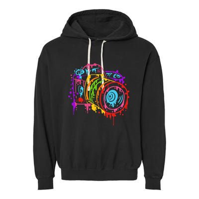 Camera Photograph Photography Making Pictures Art Artist Garment-Dyed Fleece Hoodie