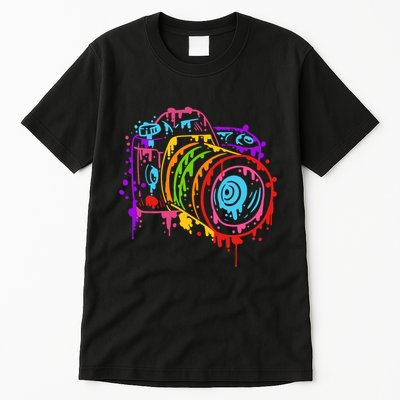 Camera Photograph Photography Making Pictures Art Artist Tall T-Shirt