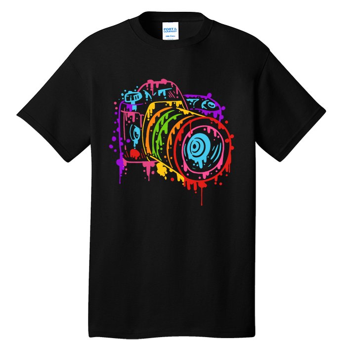 Camera Photograph Photography Making Pictures Art Artist Tall T-Shirt