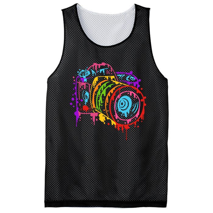 Camera Photograph Photography Making Pictures Art Artist Mesh Reversible Basketball Jersey Tank