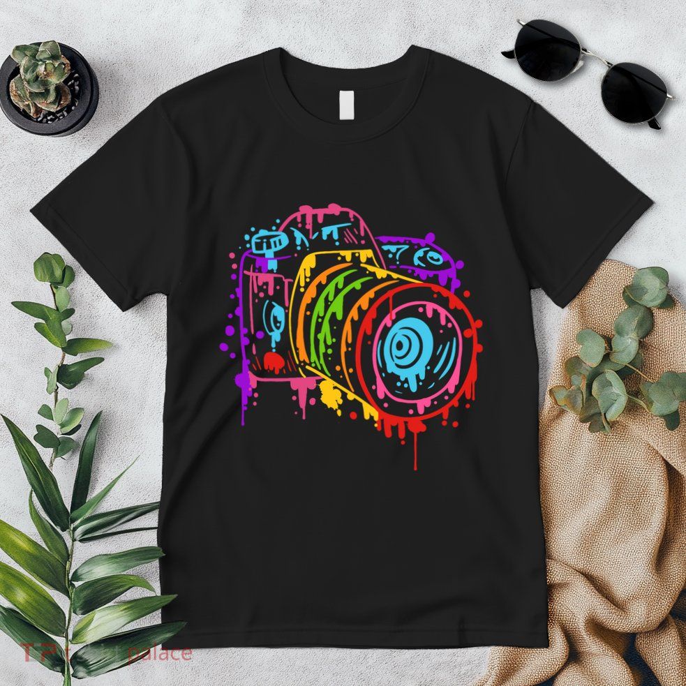 Camera Photograph Photography Making Pictures Art Artist Premium T-Shirt