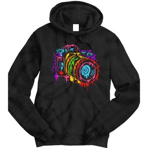 Camera Photograph Photography Making Pictures Art Artist Tie Dye Hoodie