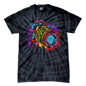 Camera Photograph Photography Making Pictures Art Artist Tie-Dye T-Shirt