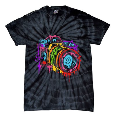Camera Photograph Photography Making Pictures Art Artist Tie-Dye T-Shirt