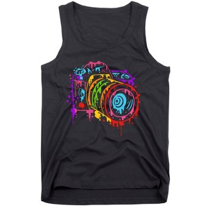 Camera Photograph Photography Making Pictures Art Artist Tank Top