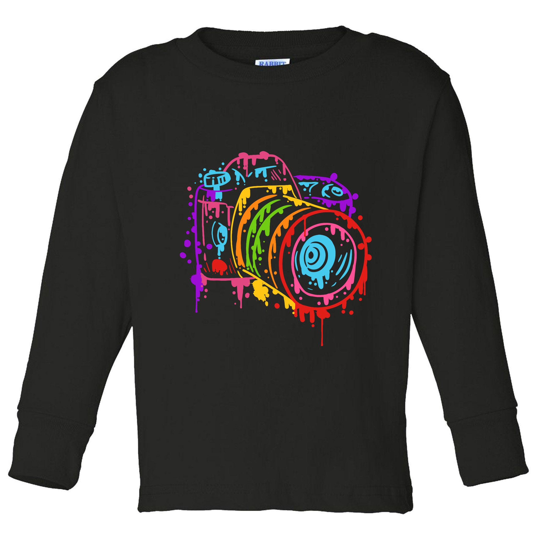 Camera Photograph Photography Making Pictures Art Artist Toddler Long Sleeve Shirt