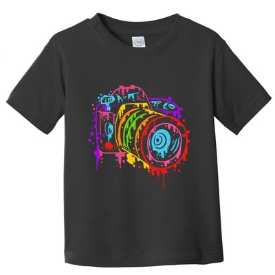 Camera Photograph Photography Making Pictures Art Artist Toddler T-Shirt