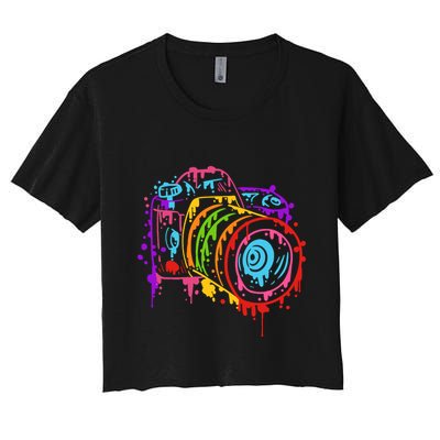Camera Photograph Photography Making Pictures Art Artist Crop Top