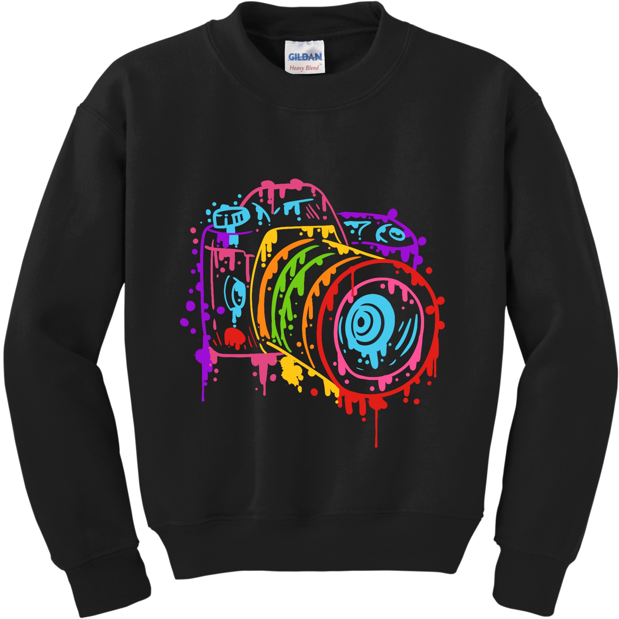 Camera Photograph Photography Making Pictures Art Artist Kids Sweatshirt