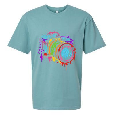 Camera Photograph Photography Making Pictures Art Artist Sueded Cloud Jersey T-Shirt