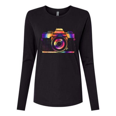 Camera Photographer Photographers Photography Creative Gift Womens Cotton Relaxed Long Sleeve T-Shirt