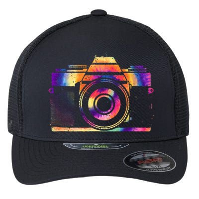 Camera Photographer Photographers Photography Creative Gift Flexfit Unipanel Trucker Cap