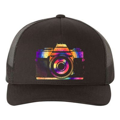 Camera Photographer Photographers Photography Creative Gift Yupoong Adult 5-Panel Trucker Hat