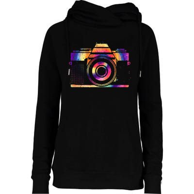 Camera Photographer Photographers Photography Creative Gift Womens Funnel Neck Pullover Hood