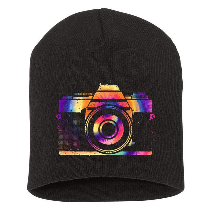 Camera Photographer Photographers Photography Creative Gift Short Acrylic Beanie