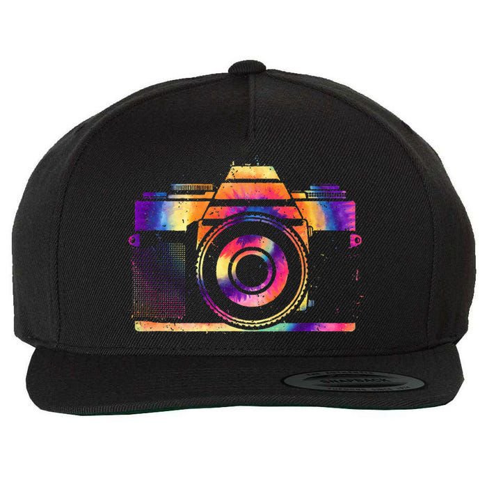 Camera Photographer Photographers Photography Creative Gift Wool Snapback Cap