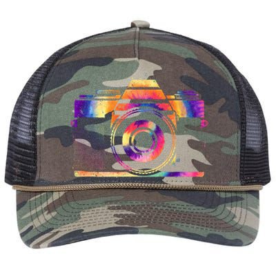 Camera Photographer Photographers Photography Creative Gift Retro Rope Trucker Hat Cap