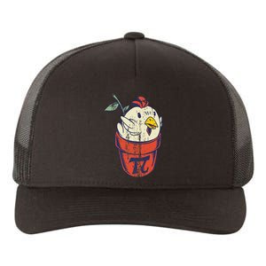 Chicken Pot PI Day Math Funny Teacher Yupoong Adult 5-Panel Trucker Hat