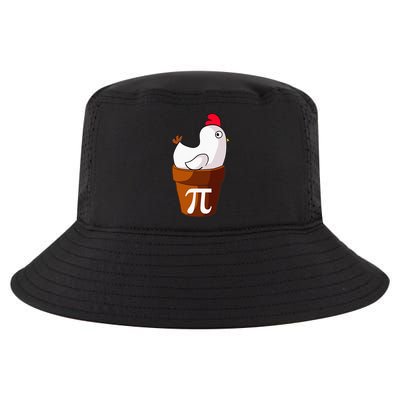 Chicken Pot Pi Funny Pie Day Cartoon Chicken Pot Pi Cool Comfort Performance Bucket Hat