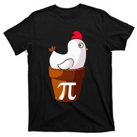 Chicken Pot Pi Funny Pie Day Cartoon Chicken Pot Pi T-Shirt